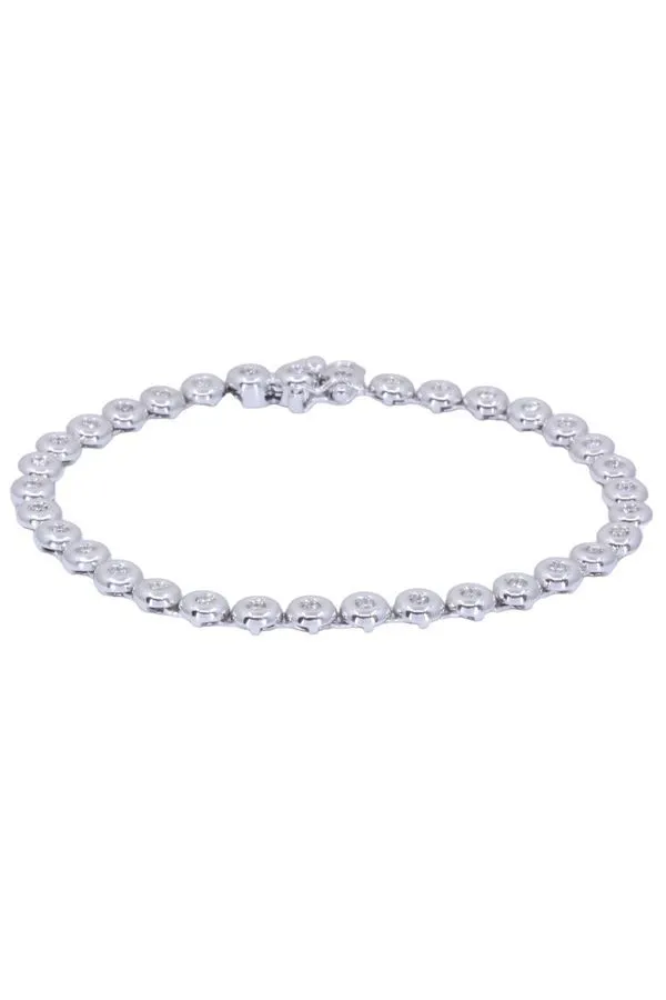 Bracelet ligne diamants sold by 58 Facettes product image thumbnail 5