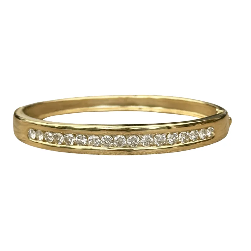 Bracelet jonc diamants sold by 58 Facettes