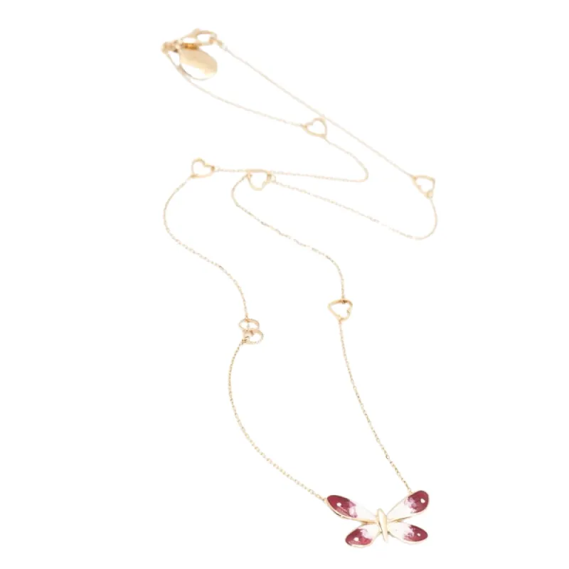 GUCCI - Collier Papillon Émail Or Jaune sold by 58 Facettes