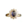 Bague Saphir Et Diamants, Or 18 Carats sold by 58 Facettes