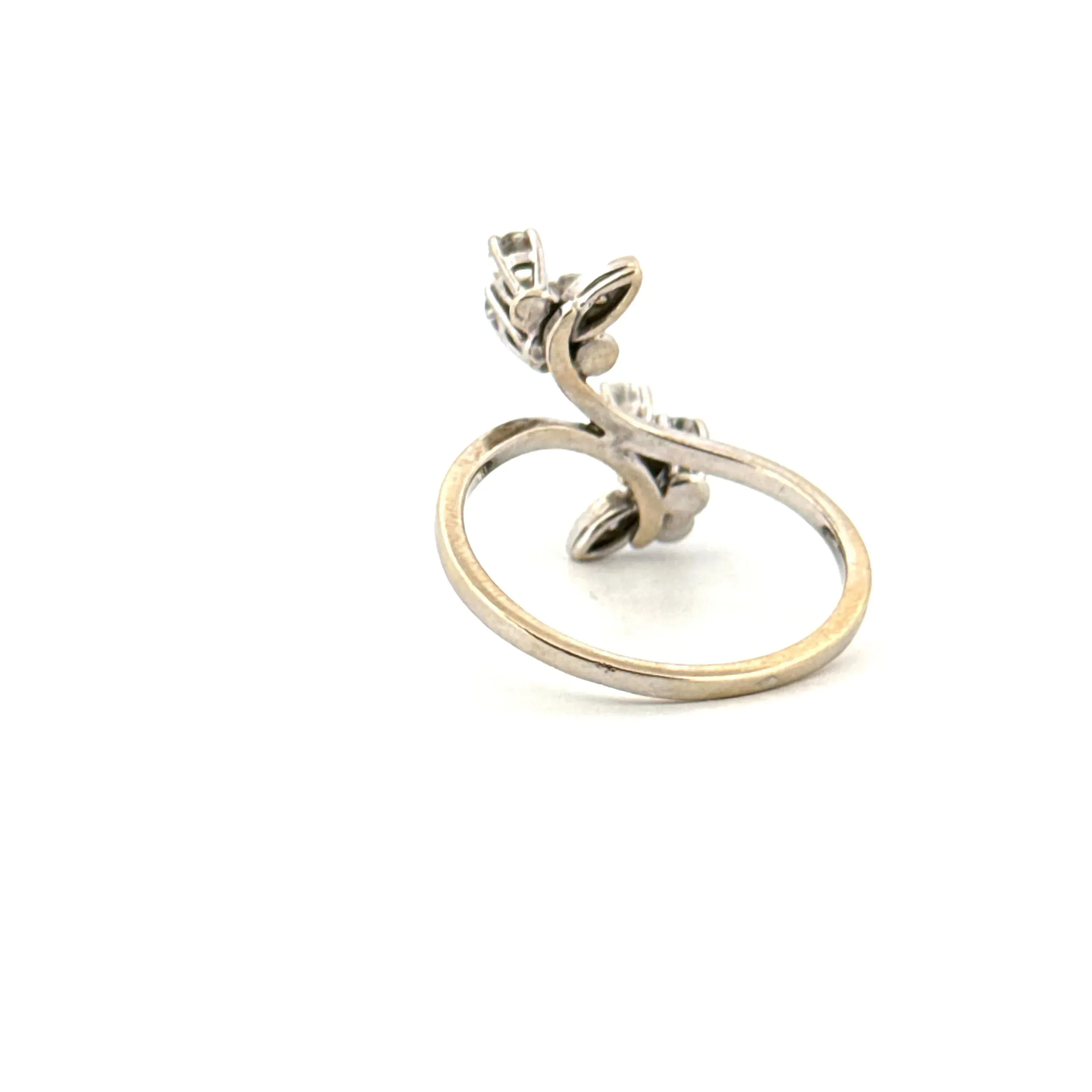 Bague Toi et Moi Or Blanc 18k & Diamants sold by 58 Facettes product image thumbnail 5