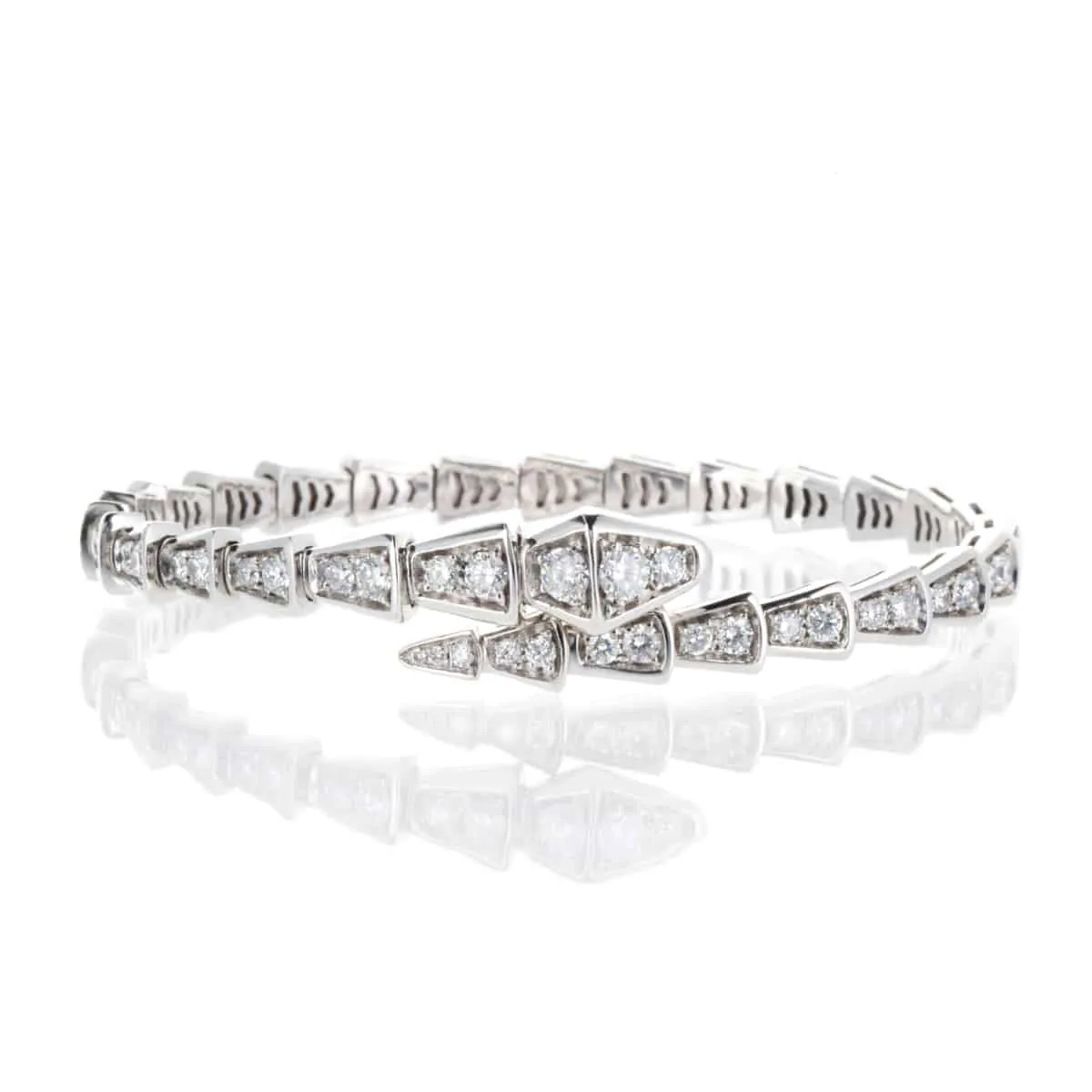 BULGARI - Bracelet Serpenti Viper Diamants sold by 58 Facettes product image thumbnail 2