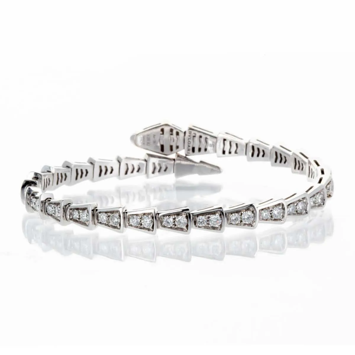 BULGARI - Bracelet Serpenti Viper Diamants sold by 58 Facettes product image thumbnail 3