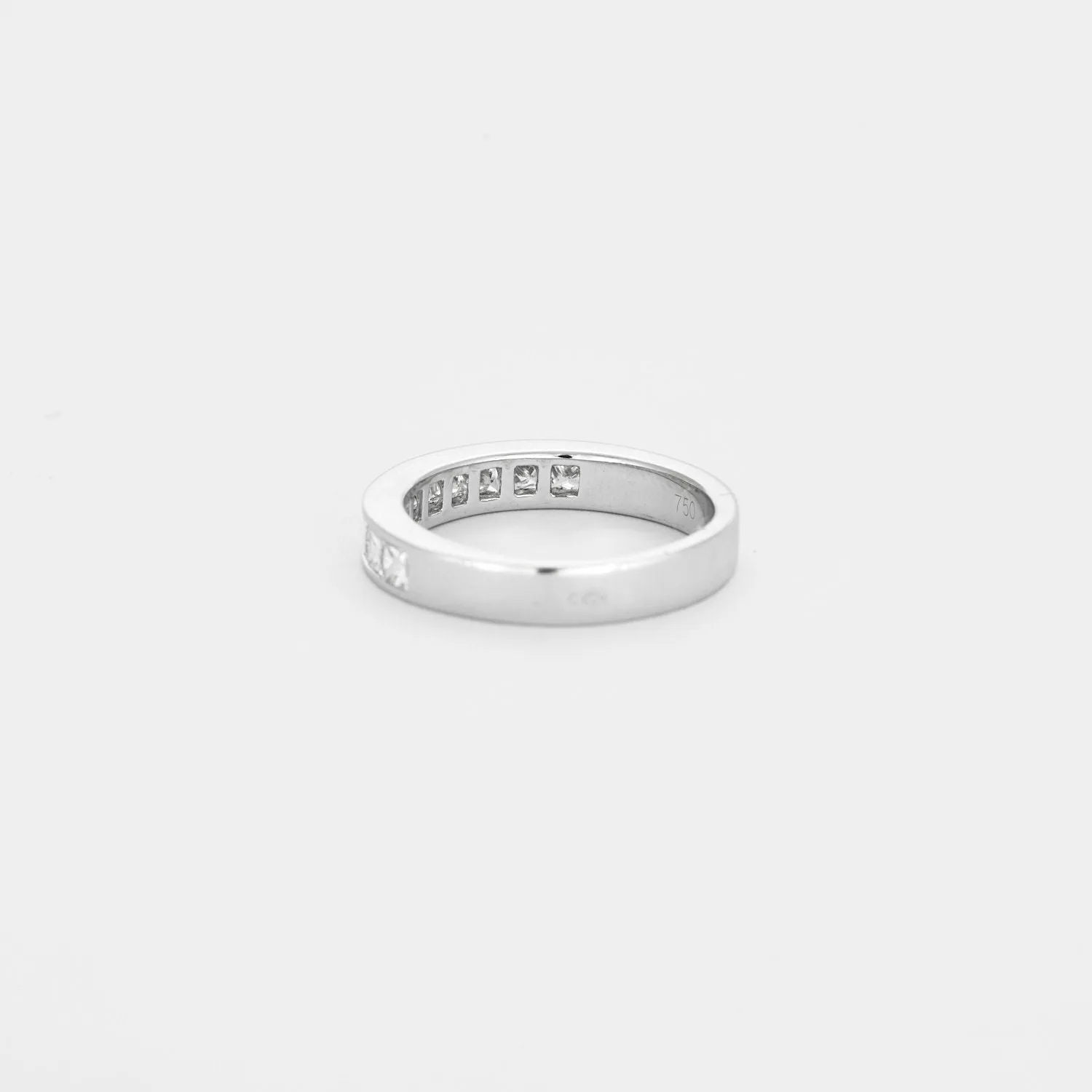 Demie alliance or blanc diamants sold by 58 Facettes product image thumbnail 3