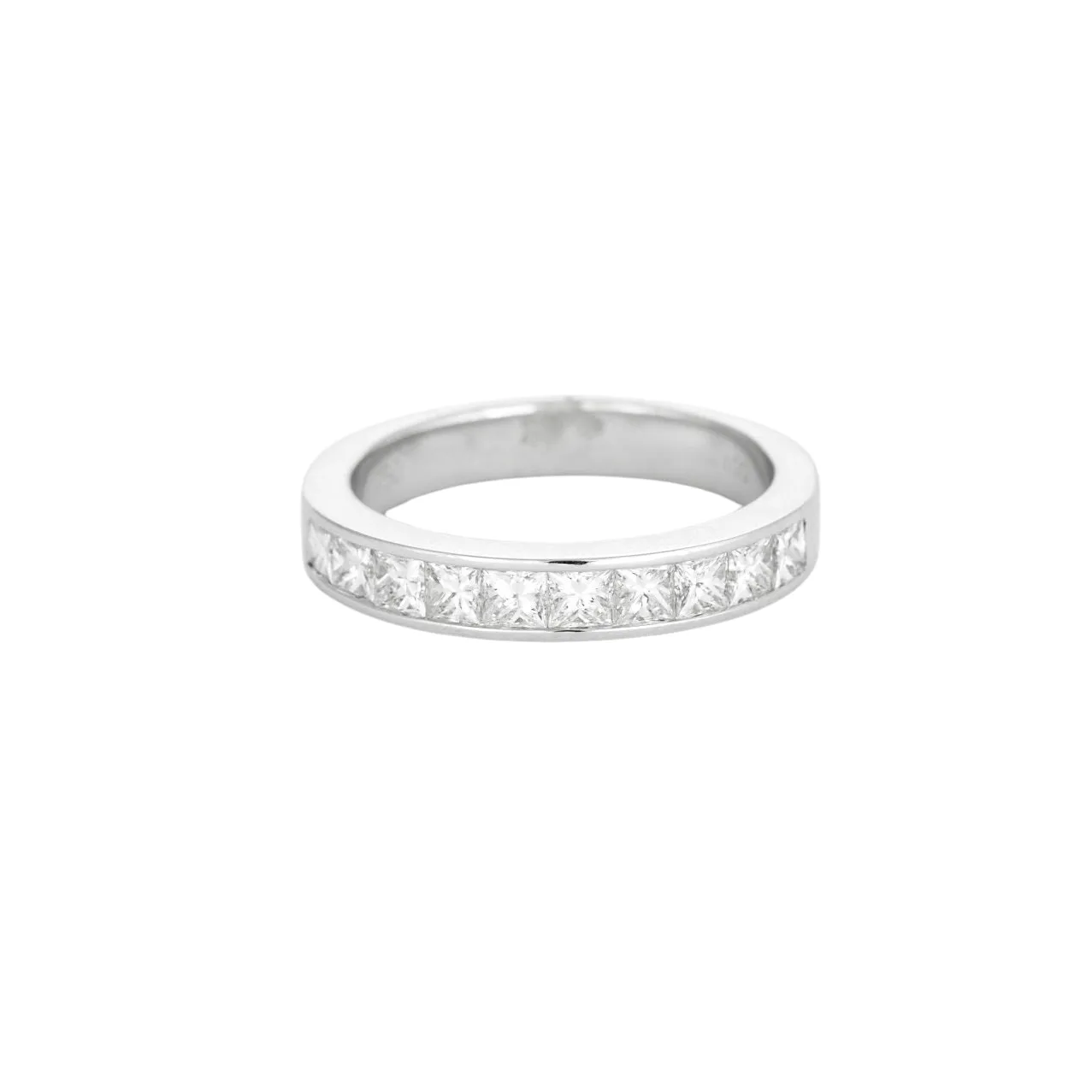 Demie alliance or blanc diamants sold by 58 Facettes