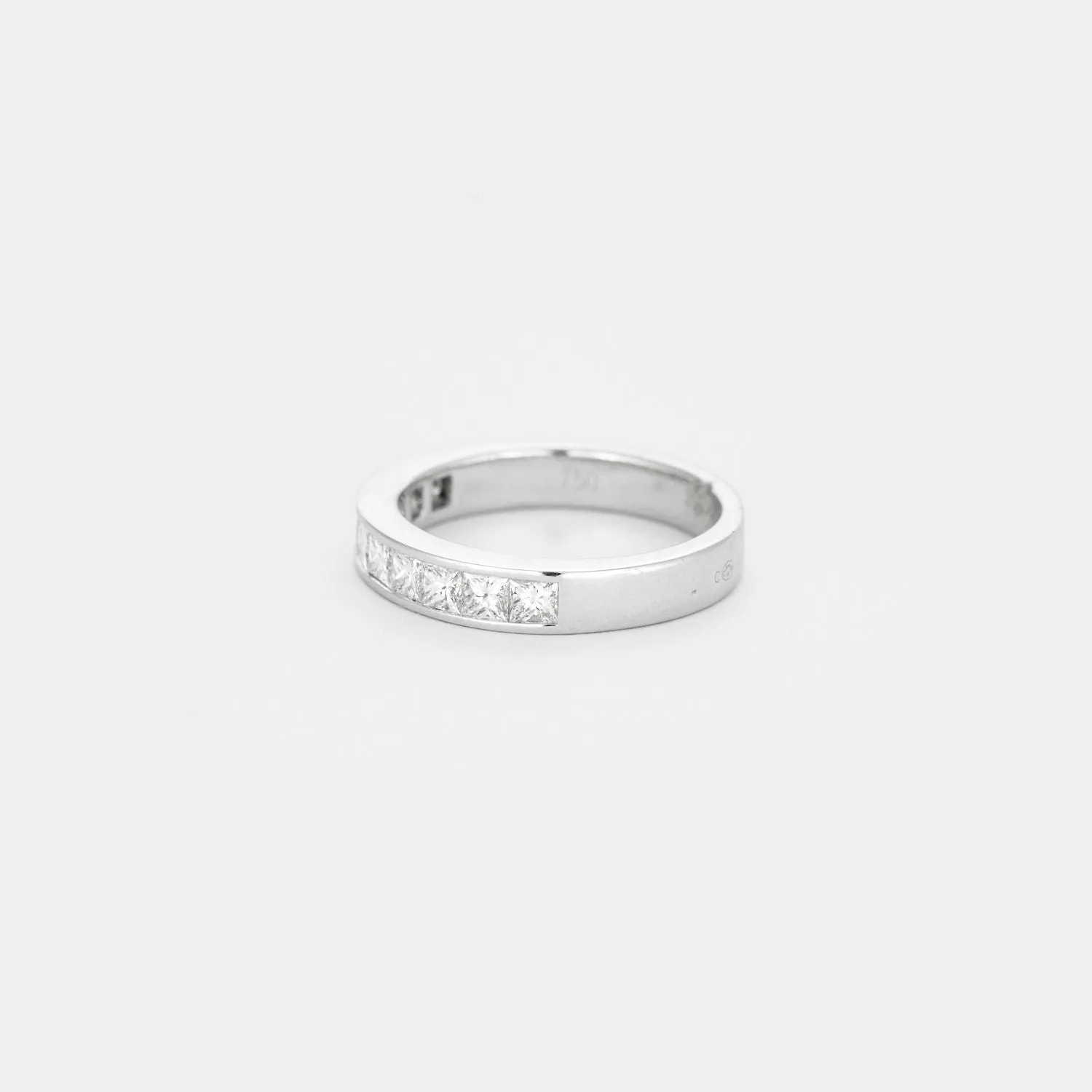Demie alliance or blanc diamants sold by 58 Facettes product image thumbnail 5
