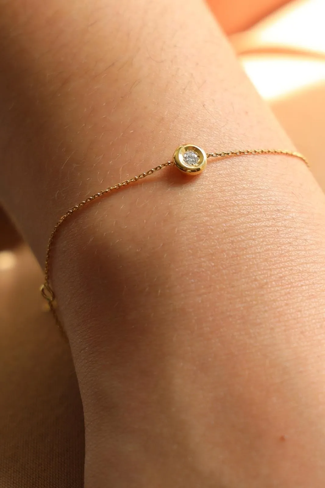 Bracelet Or jaune Diamant sold by 58 Facettes product image thumbnail 2