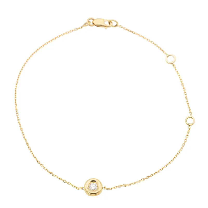 Bracelet Or jaune Diamant sold by 58 Facettes