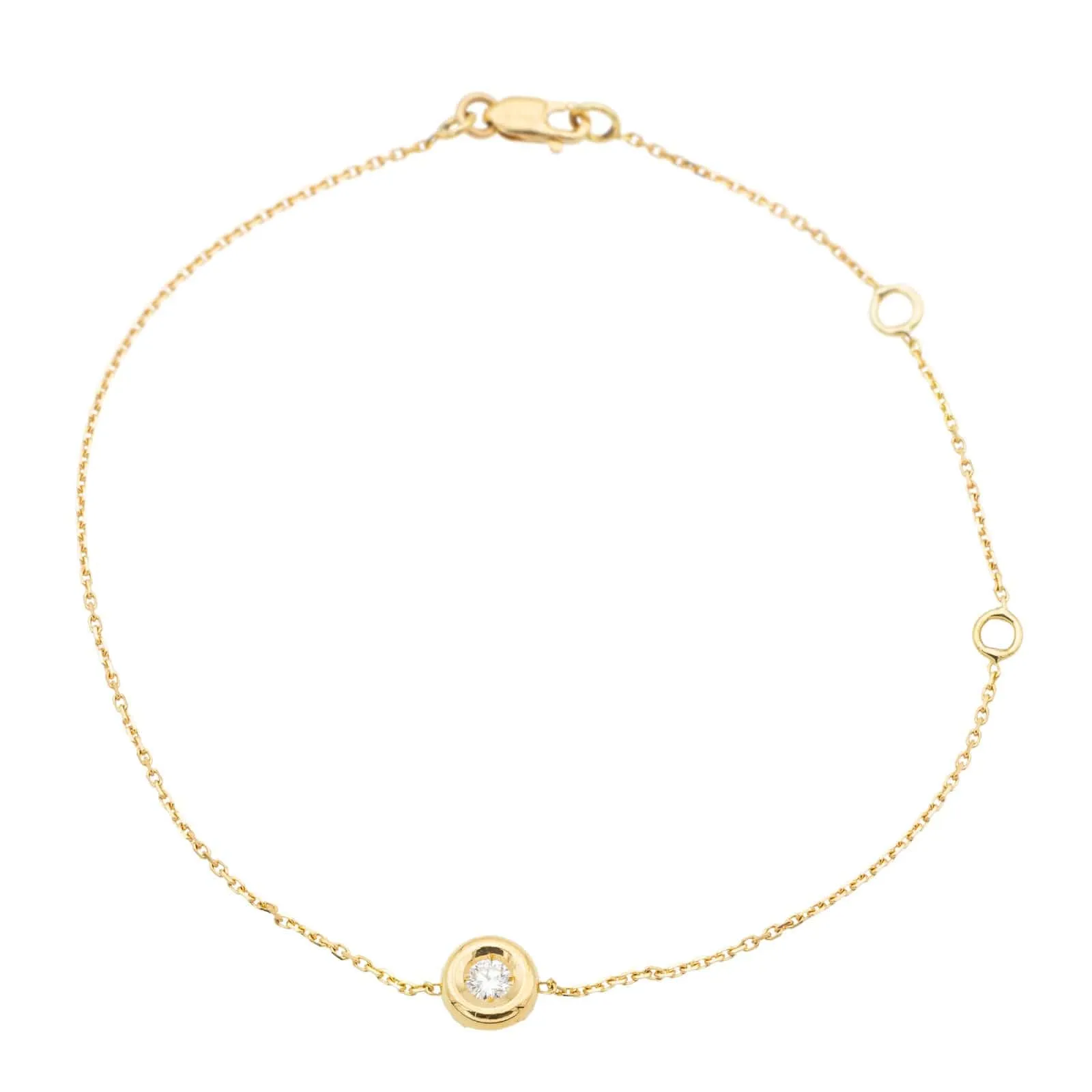 Bracelet Or jaune Diamant sold by 58 Facettes