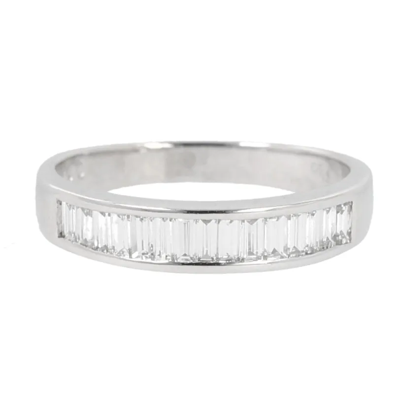 Bague Alliance Or blanc Diamant sold by 58 Facettes