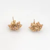 Boucles d'oreilles Vintage Opale Diamant Années 60 Or Jaune sold by 58 Facettes