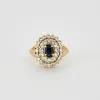Bague Saphir et Diamants sold by 58 Facettes