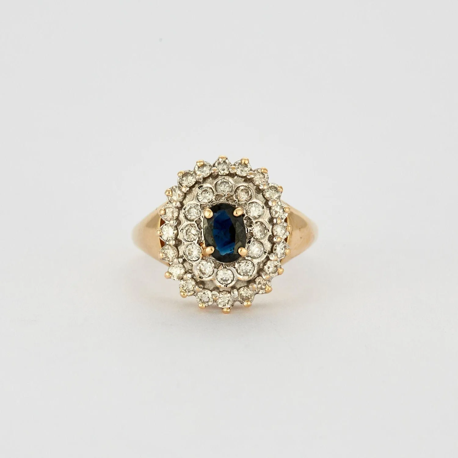 Bague Saphir et Diamants sold by 58 Facettes product image thumbnail 3