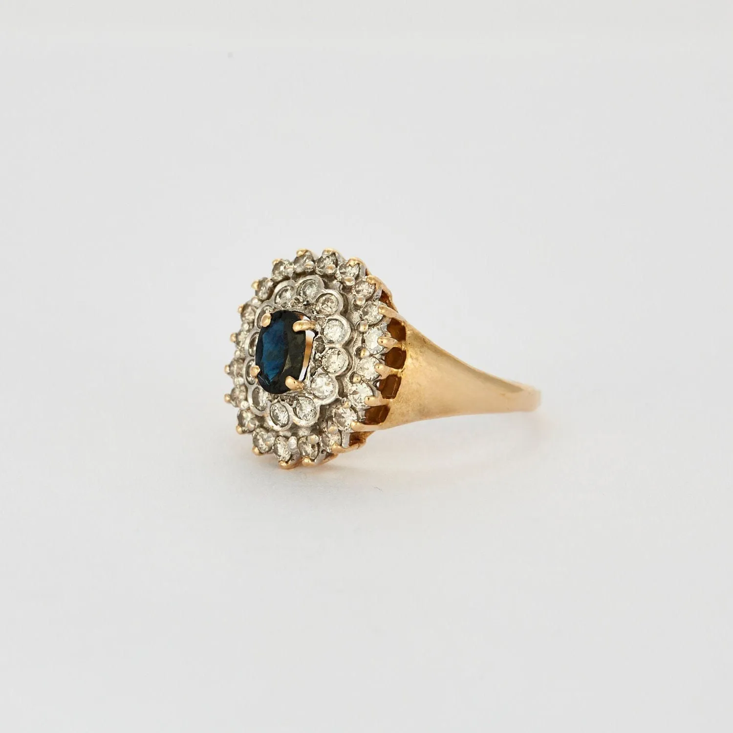 Bague Saphir et Diamants sold by 58 Facettes product image thumbnail 4