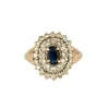 Bague Saphir et Diamants sold by 58 Facettes