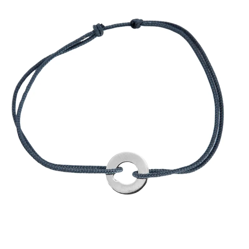 DIHN VAN - Bracelet Cible petit modèle en or blanc sold by 58 Facettes