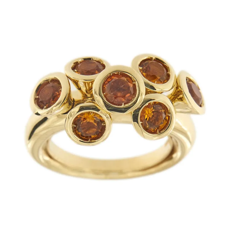 Bague avec quartz citrine sold by 58 Facettes