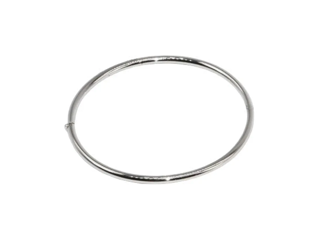 Bracelet alliance ovale en or blanc sold by 58 Facettes