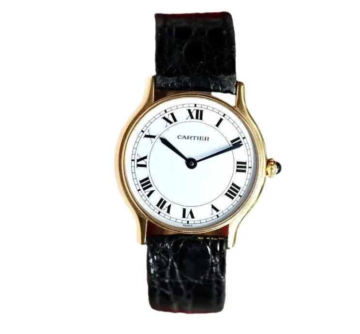 CARTIER - Montre Ronde 18K sold by 58 Facettes