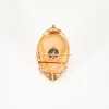Broche en or rose et diamant de taille ancienne sold by 58 Facettes