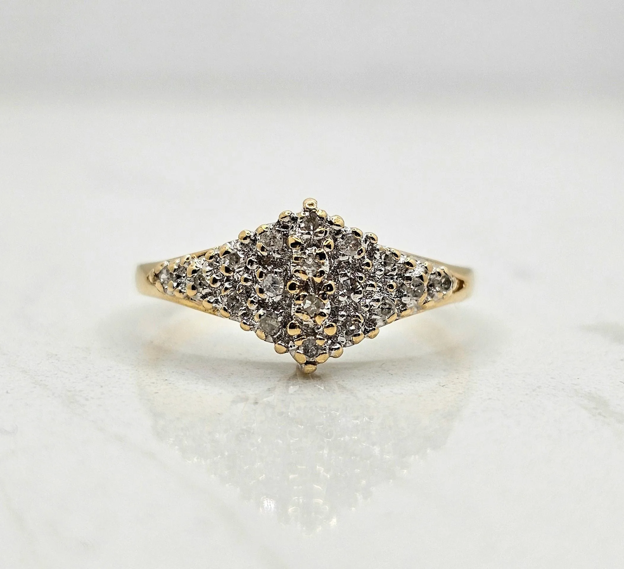 Bague Diamants Or jaune sold by 58 Facettes product image thumbnail 4