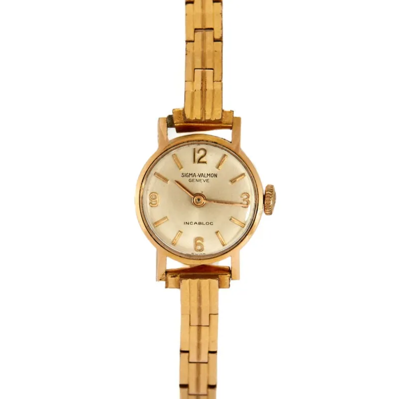 Montre ancienne dame or jaune sold by 58 Facettes