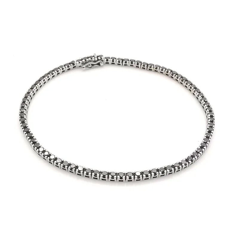 Bracelet ligne saphirs sold by 58 Facettes