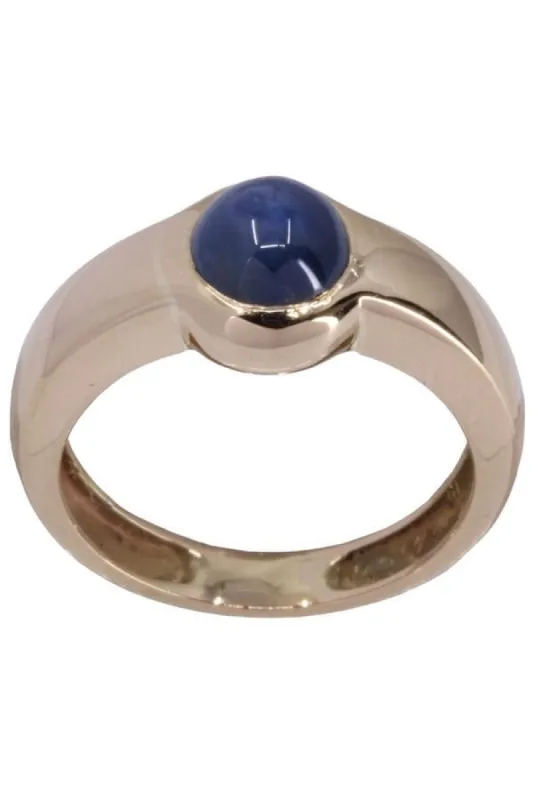 BAGUE SAPHIR ÉTOILÉ sold by 58 Facettes