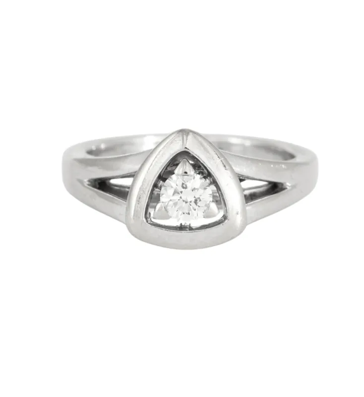 MAUBOUSSIN - Bague Dream and Love or gris et diamant sold by 58 Facettes
