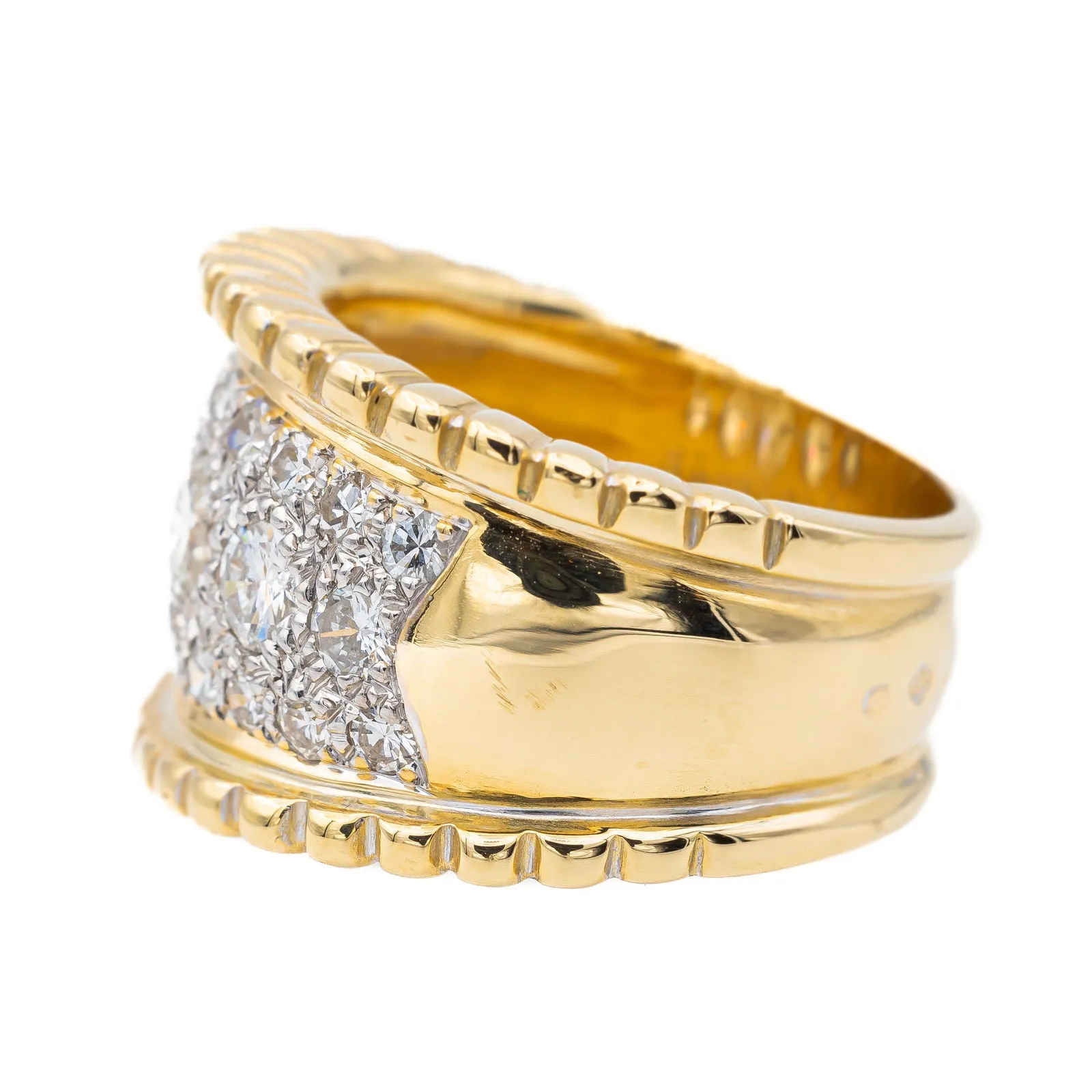 Bague Or jaune Diamant sold by 58 Facettes product image thumbnail 4