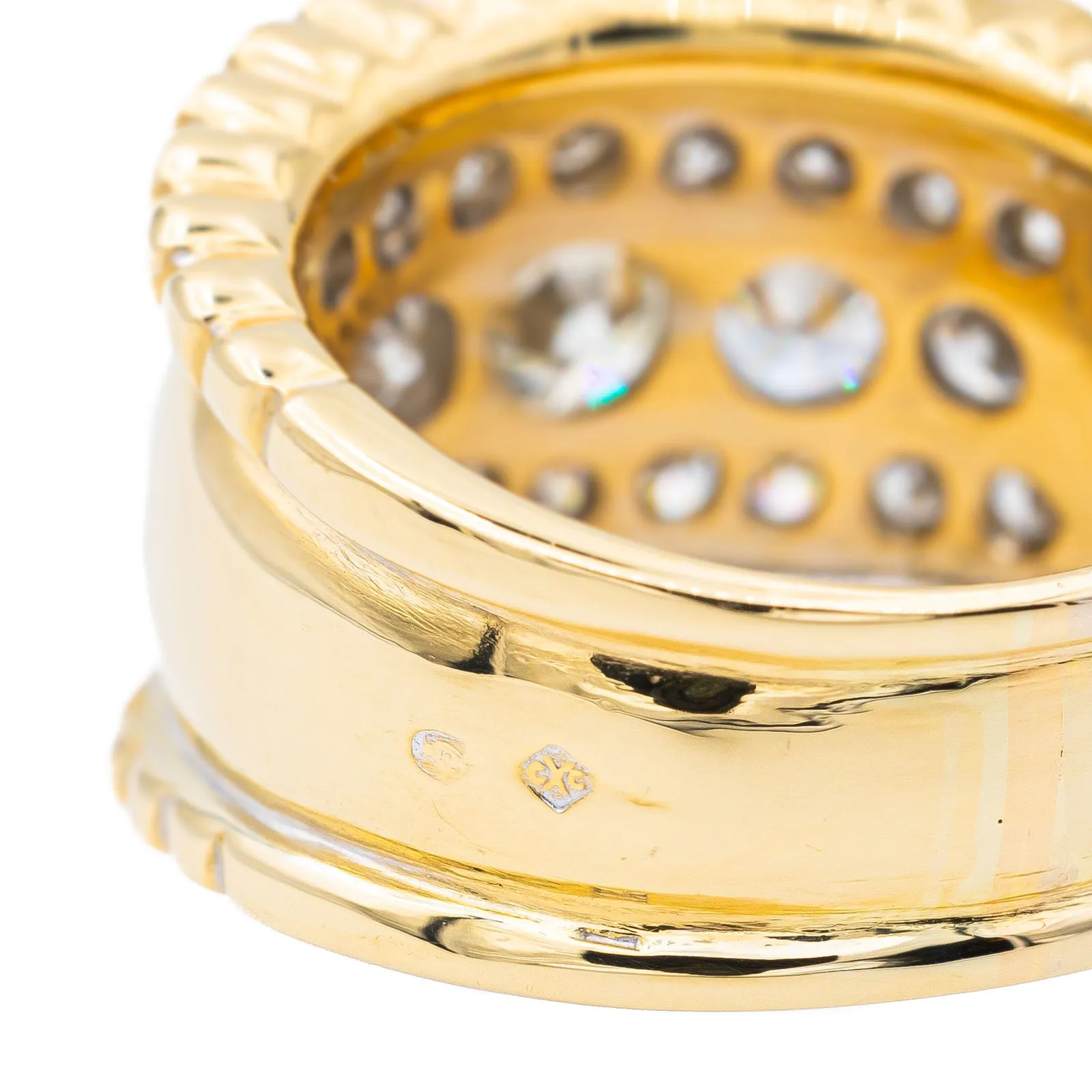 Bague Or jaune Diamant sold by 58 Facettes product image thumbnail 5