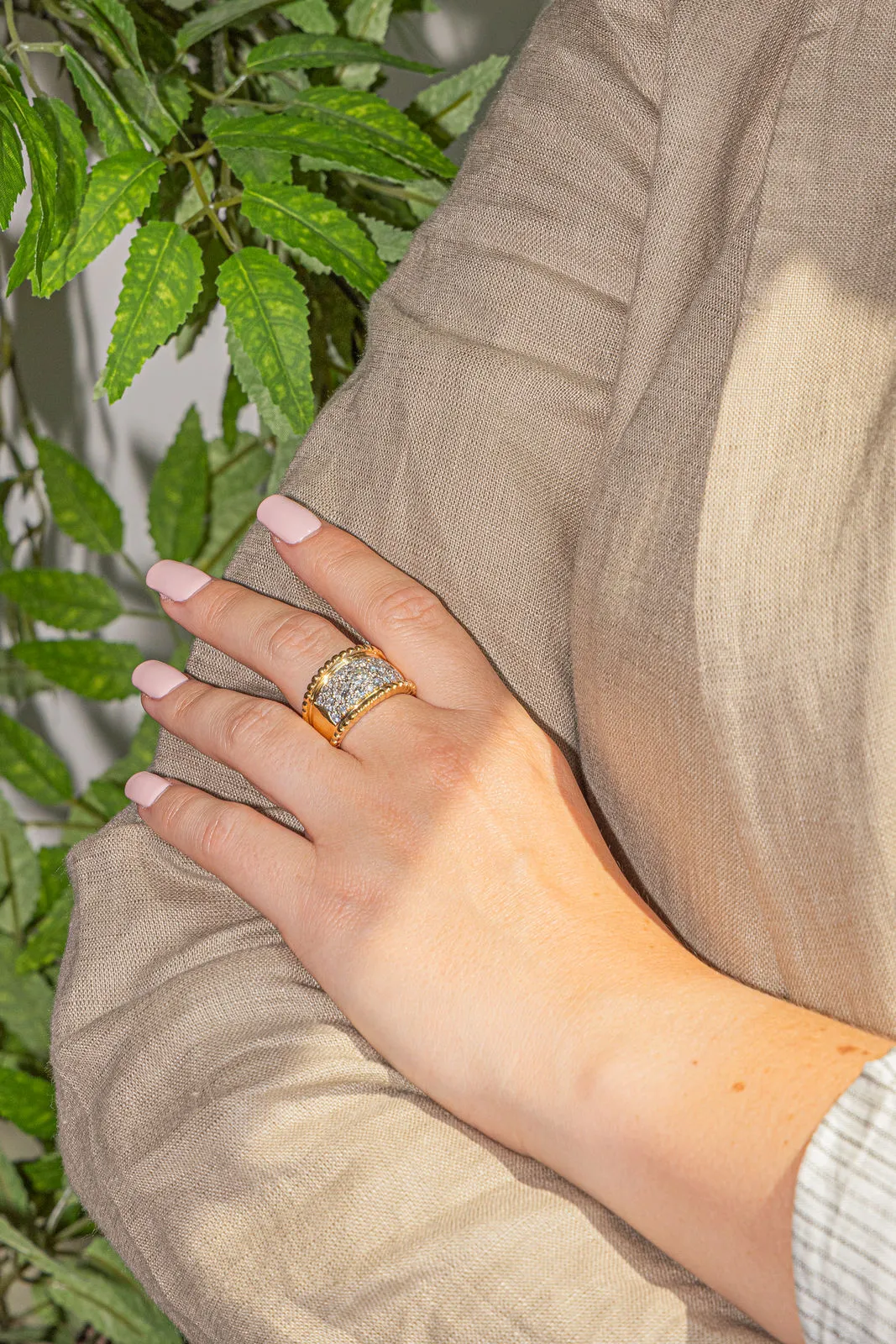 Bague Or jaune Diamant sold by 58 Facettes product image thumbnail 2