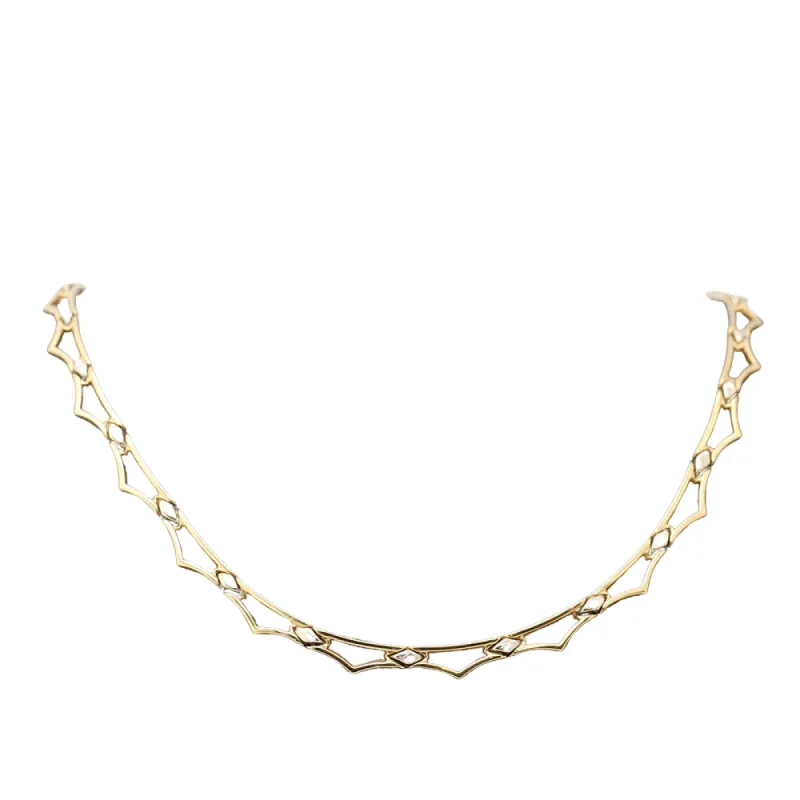 Collier maillons géométriques 2 Ors sold by 58 Facettes