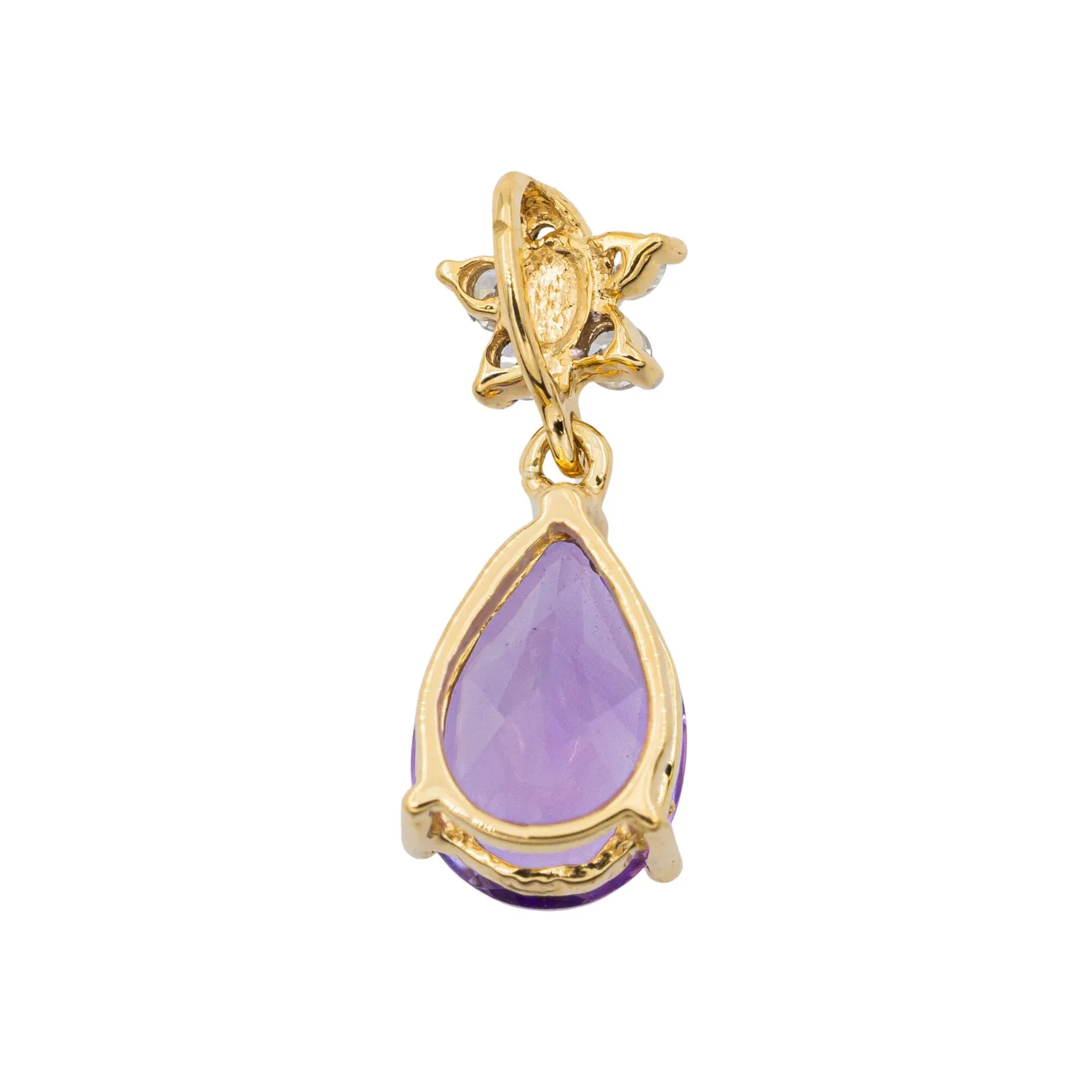 Pendentif Goutte Or jaune Améthyste sold by 58 Facettes product image thumbnail 3