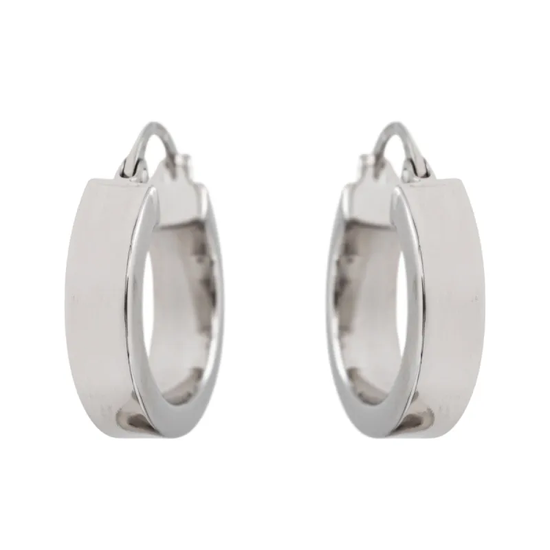 Boucles d'oreilles Créoles Or blanc sold by 58 Facettes