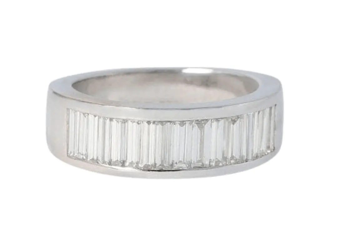 Bague or blanc diamants sold by 58 Facettes