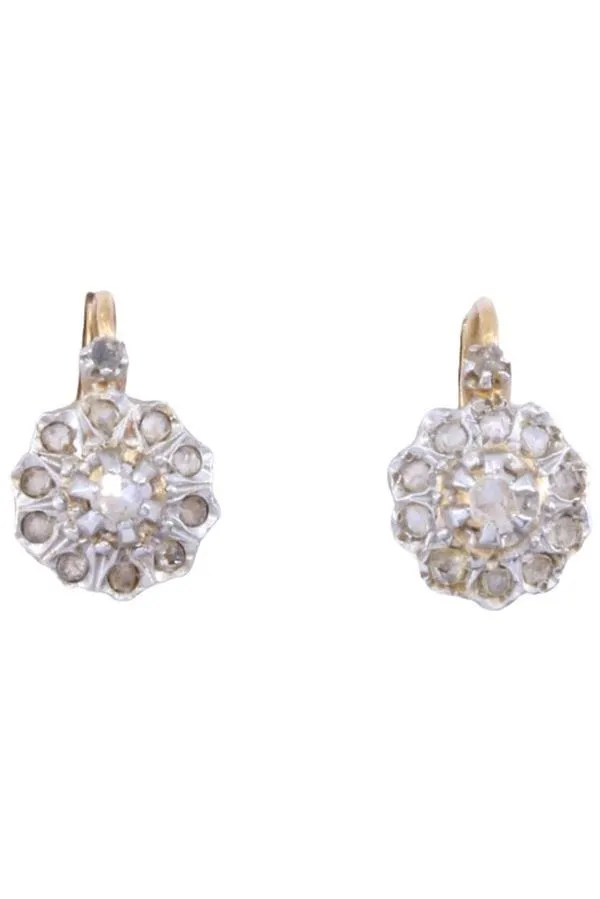 Boucles d'oreilles dormeuses 2 Ors Diamants sold by 58 Facettes