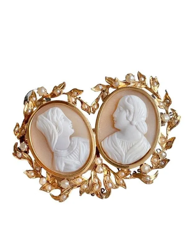 Broche ancienne en or jaune sold by 58 Facettes