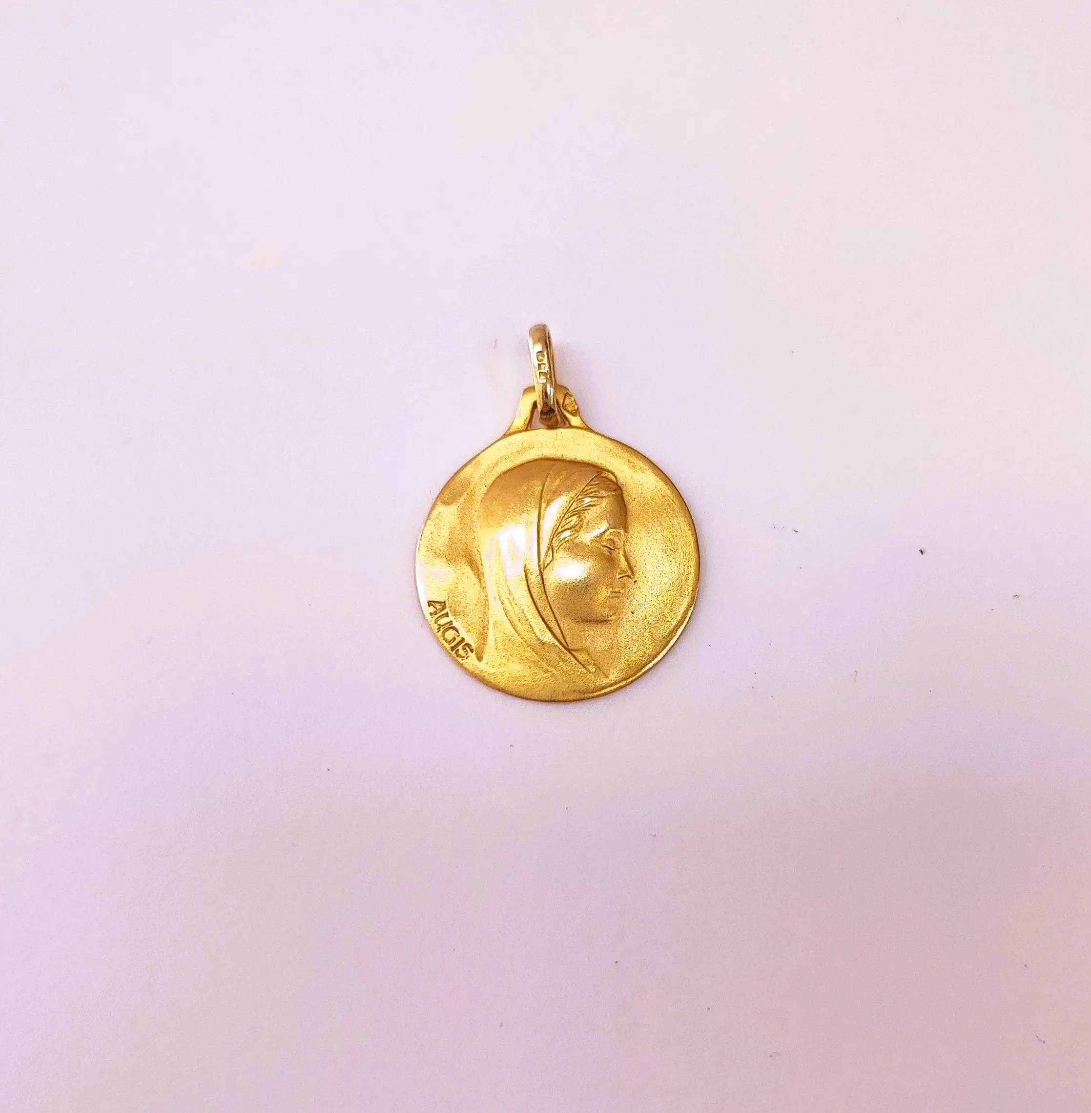 AUGIS - Médaille Vierge sold by 58 Facettes product image thumbnail 2