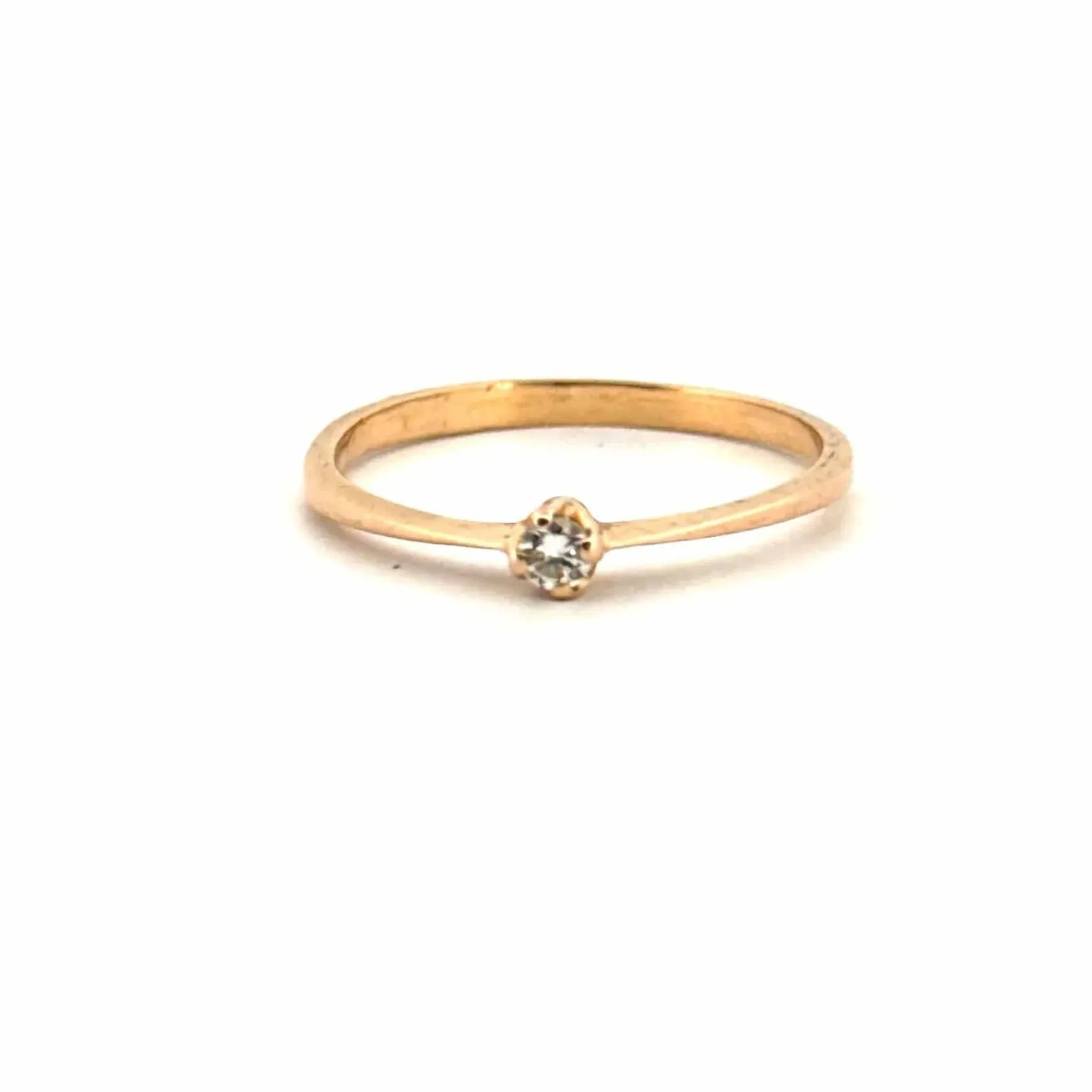 Solitaire Or Jaune Diamant sold by 58 Facettes