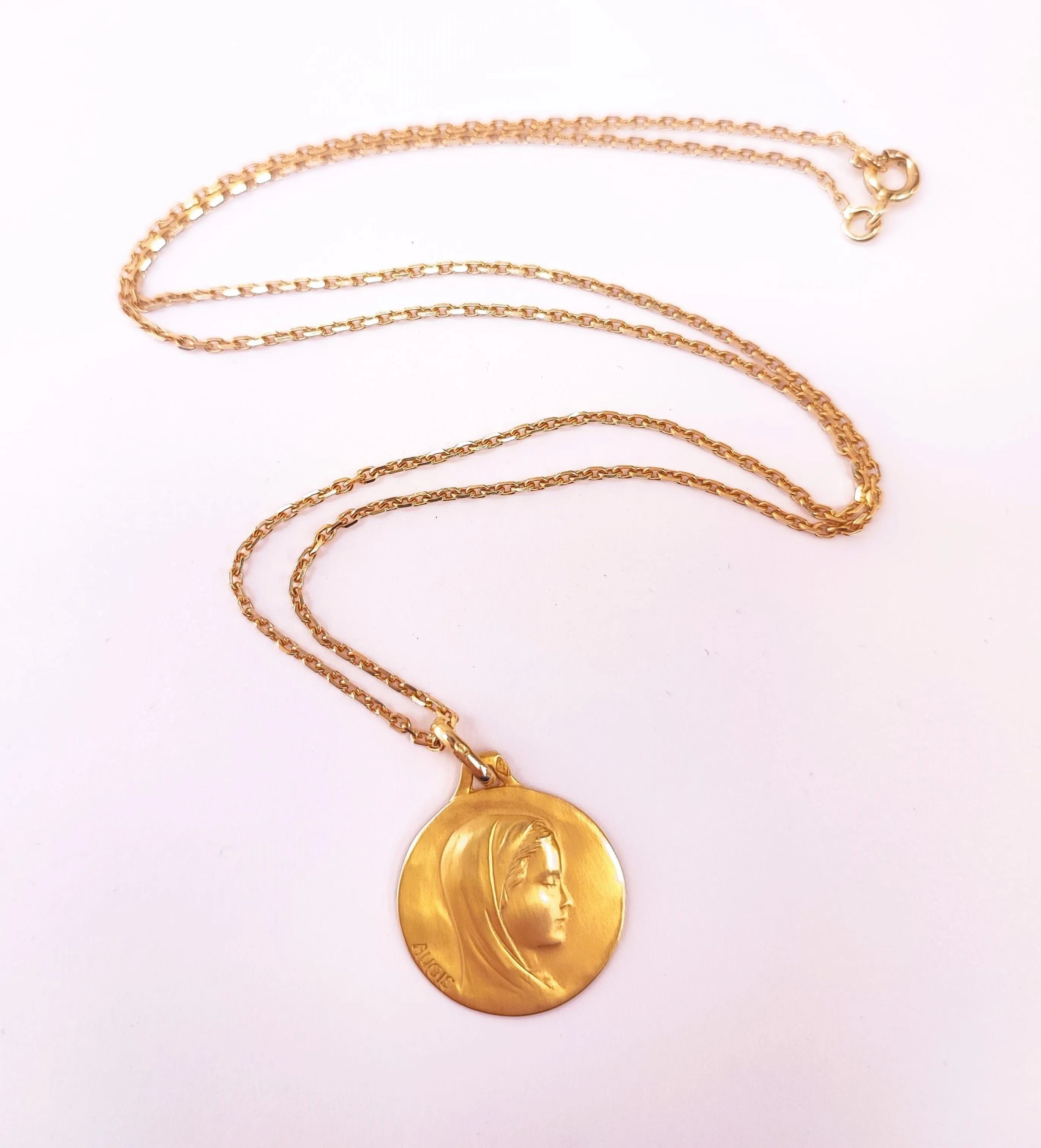 AUGIS - Médaille Vierge sold by 58 Facettes product image thumbnail 3