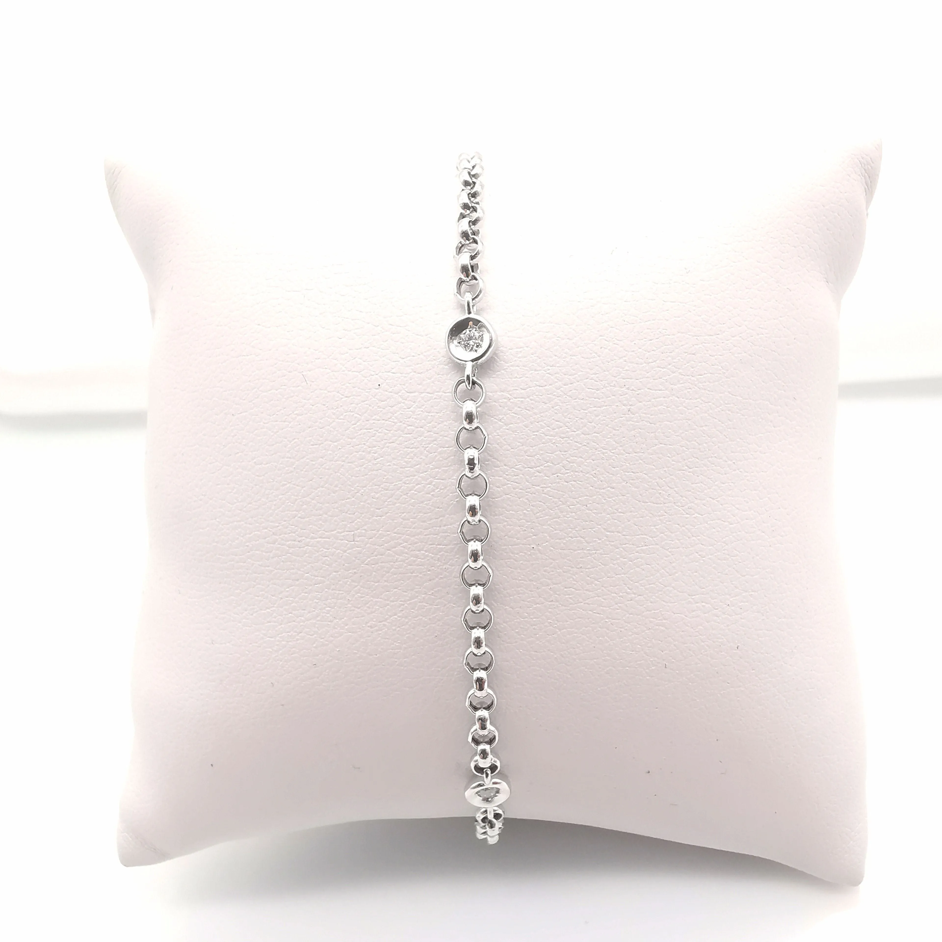 Bracelet or blanc Diamants sold by 58 Facettes product image thumbnail 2