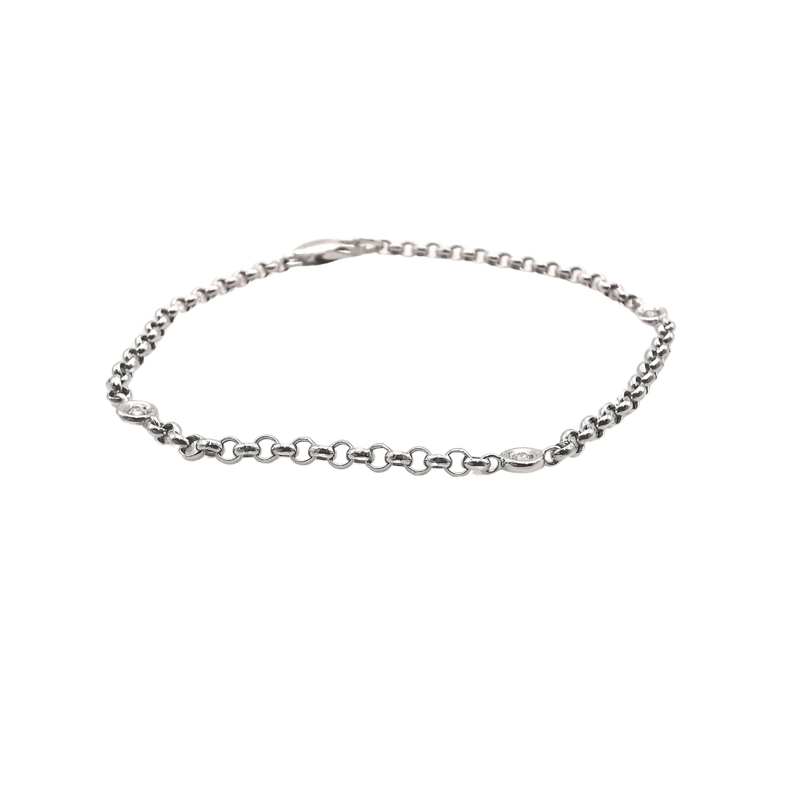 Bracelet or blanc Diamants sold by 58 Facettes