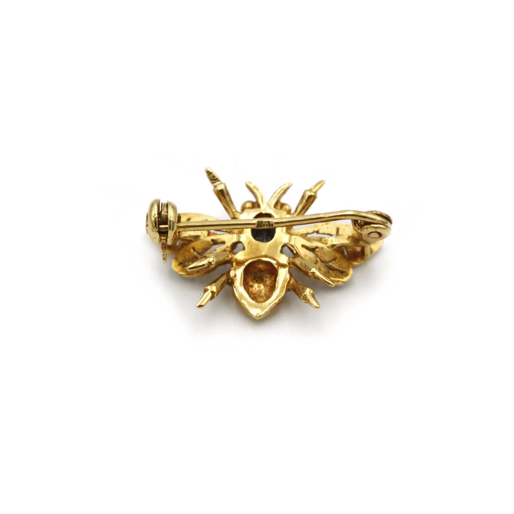 Broche Abeille or saphir sold by 58 Facettes product image thumbnail 3