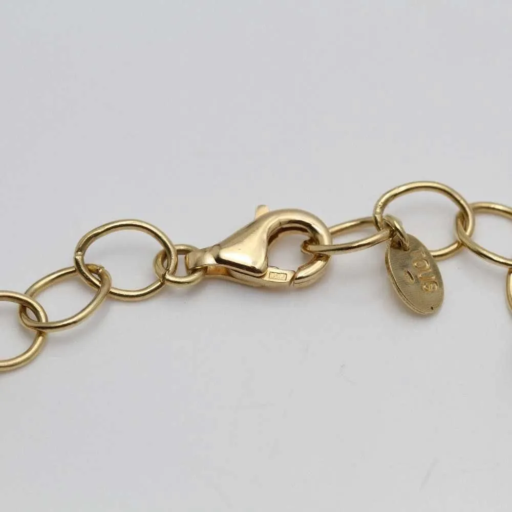 TOUS - bracelet en or avec cuir sold by 58 Facettes product image thumbnail 2