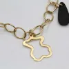 TOUS - bracelet en or avec cuir sold by 58 Facettes