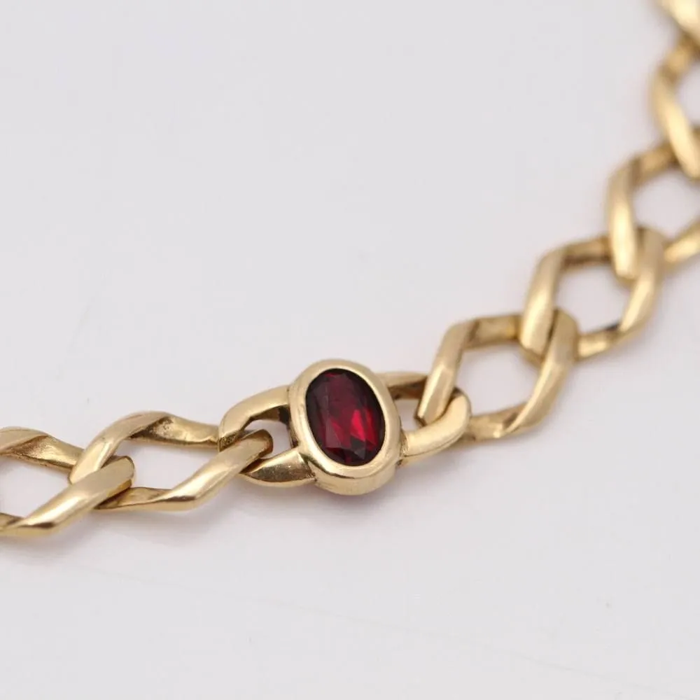 Bracelet losanges Or jaune Rubis sold by 58 Facettes product image thumbnail 2