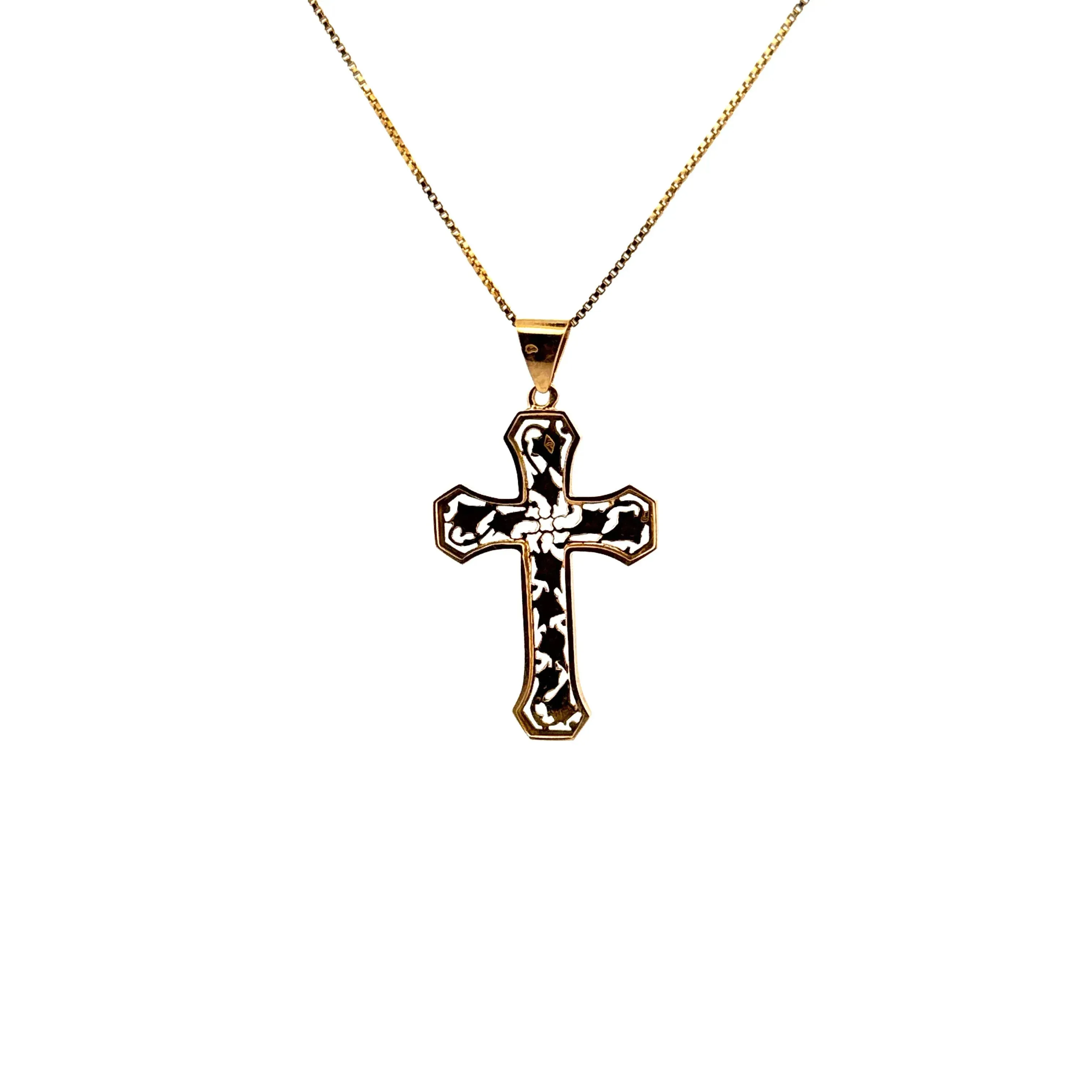 Pendentif Croix Or Jaune sold by 58 Facettes product image thumbnail 4