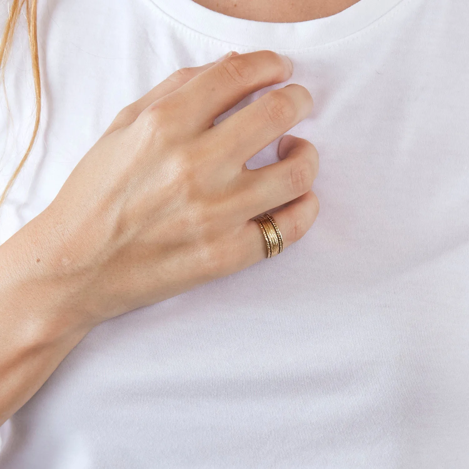 Bague or jaune semainier sold by 58 Facettes product image thumbnail 2