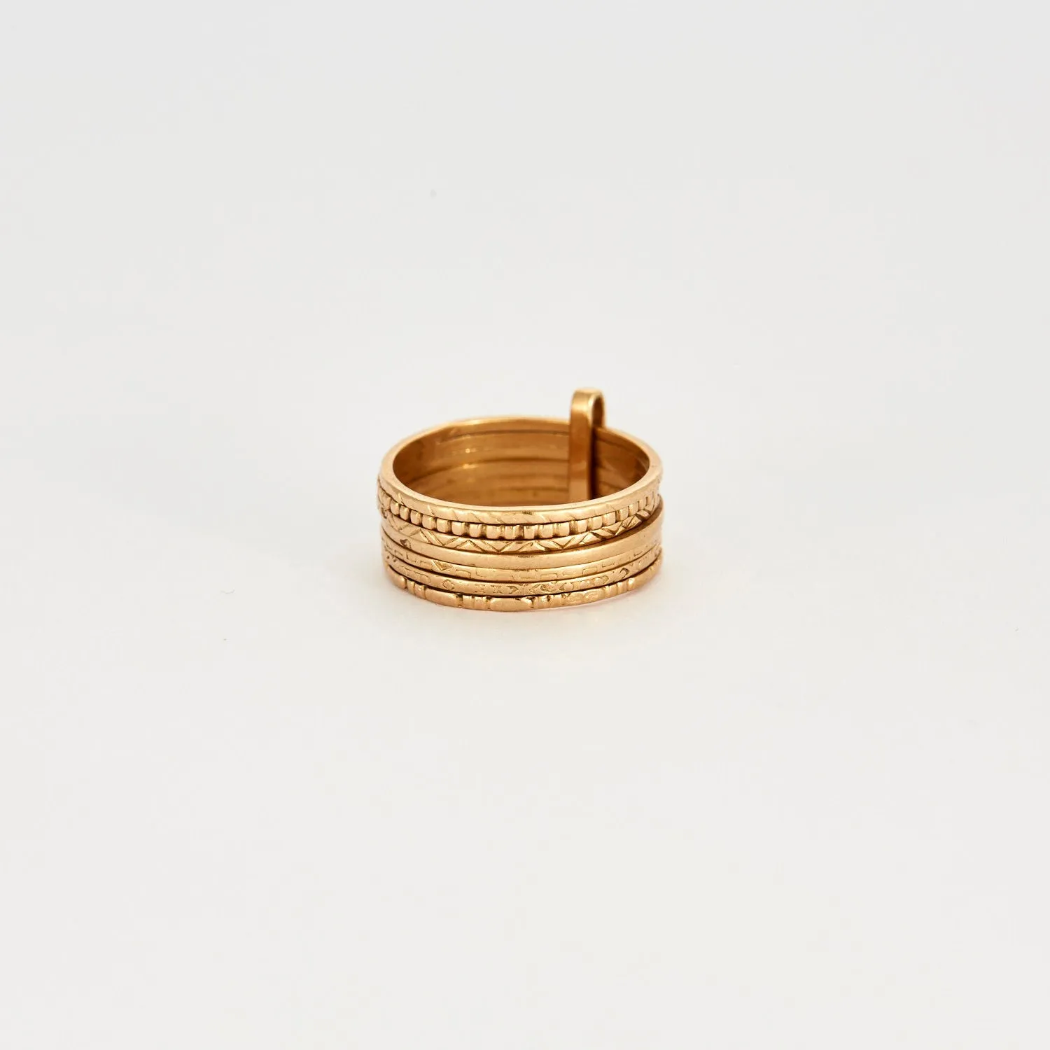 Bague or jaune semainier sold by 58 Facettes product image thumbnail 3